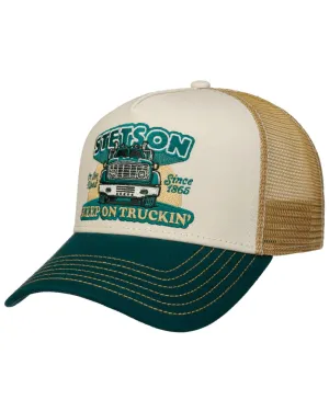 Stetson Keep On Trucking Trucker Cap Foam Trucker Snapbacks