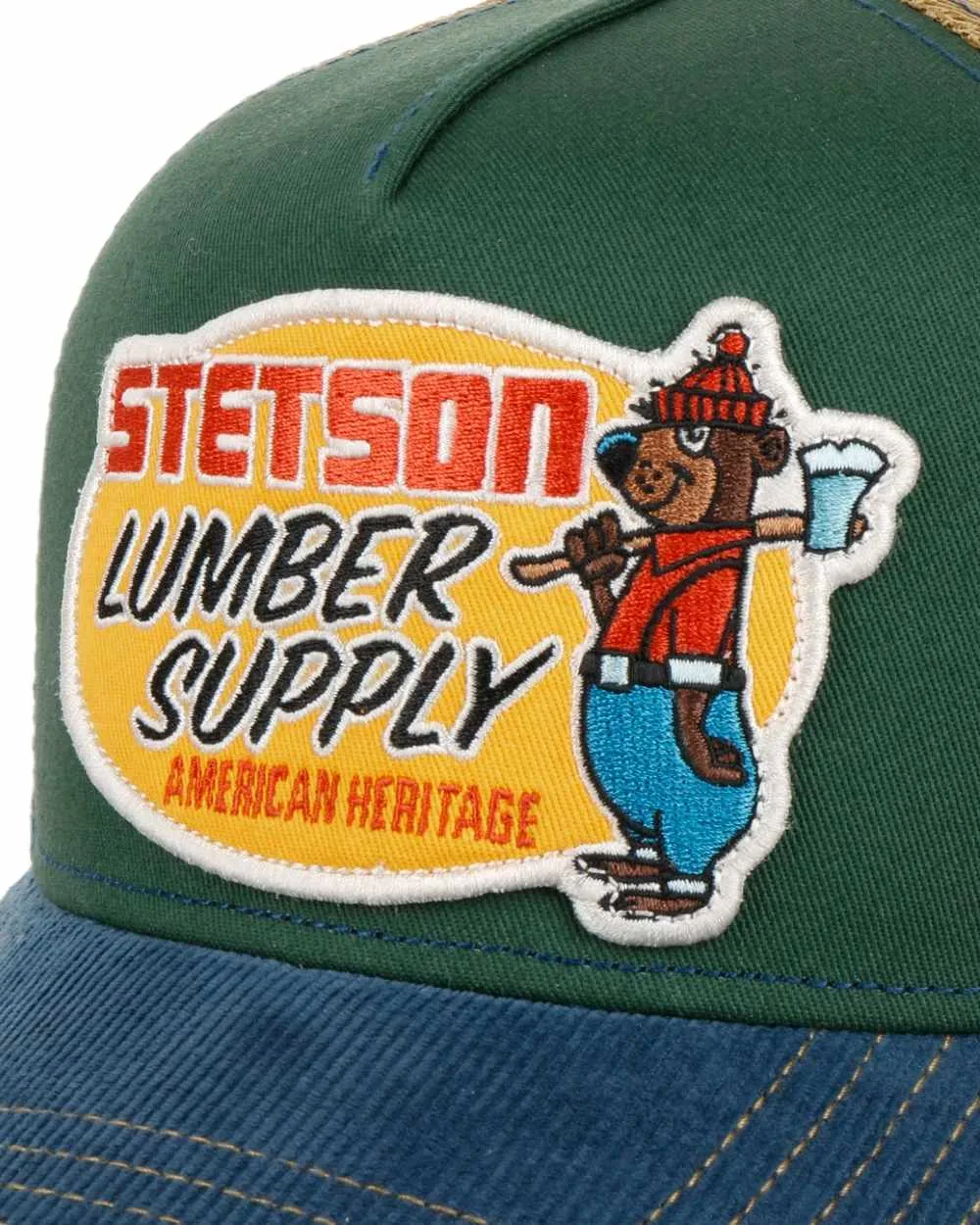Stetson Lumber Supply Trucker Cap Trucker Snapback Caps