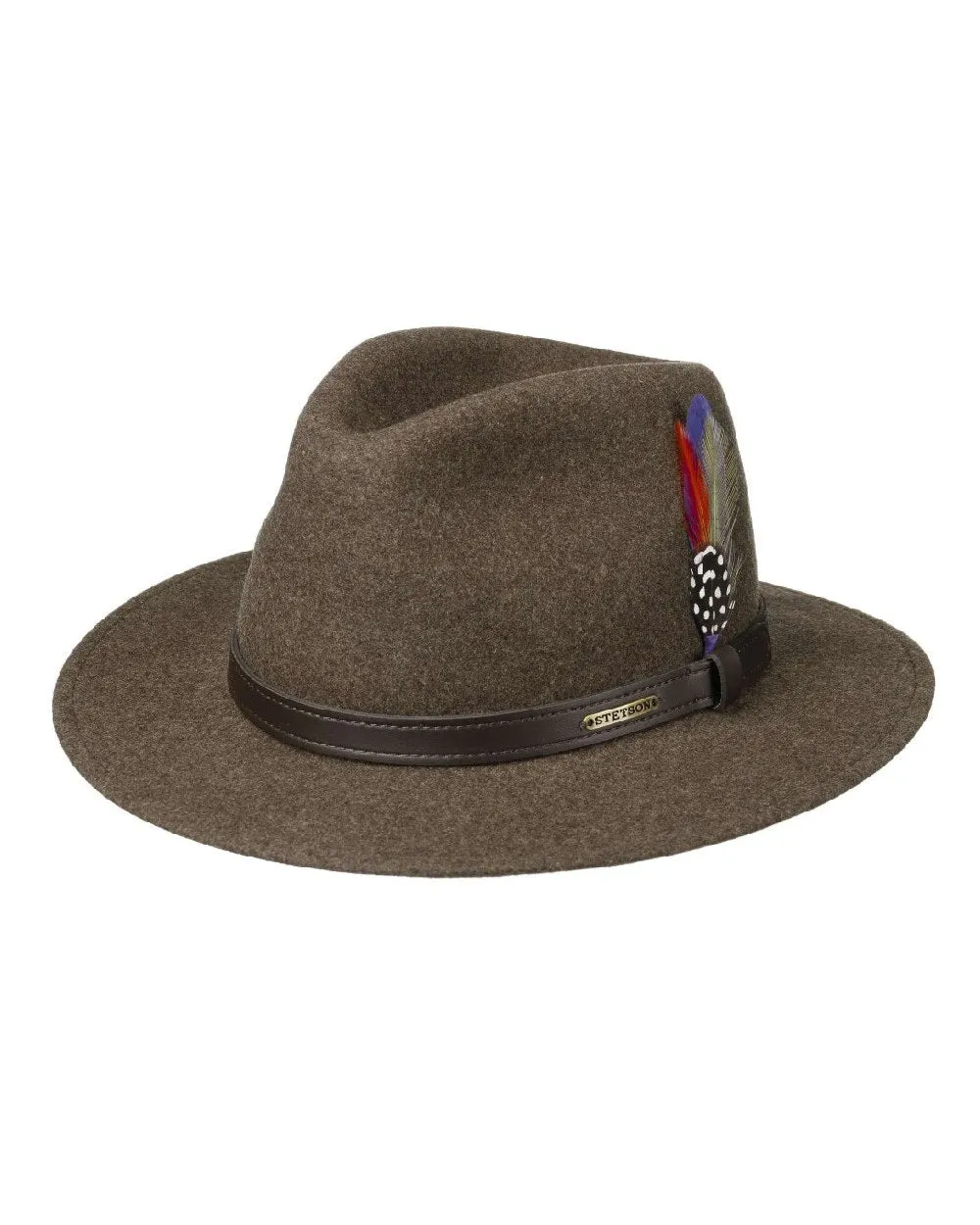 Stetson Powell Traveller Felt Hat English Country Headwear