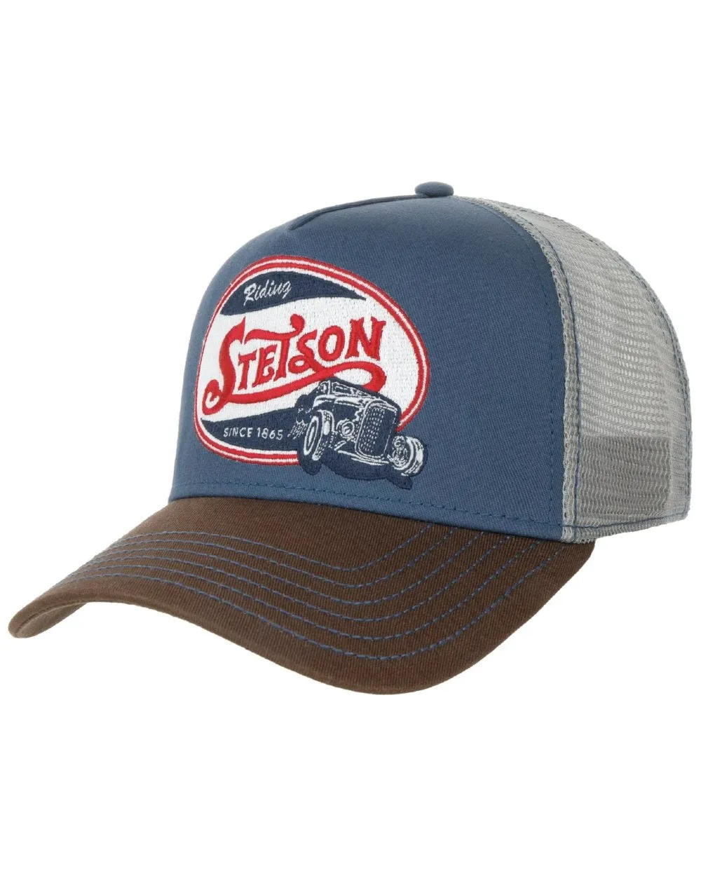 Stetson Riding Hot Rod Trucker Cap Foam Trucker Snapbacks