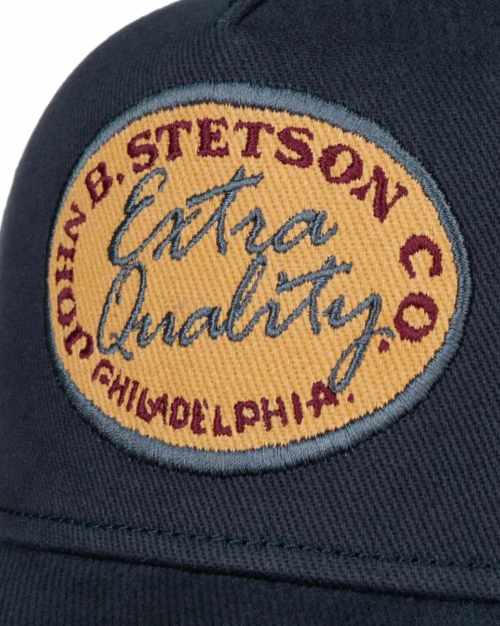 Stetson Vintage Brushed Twill Trucker Cap Trucker Snapback Caps
