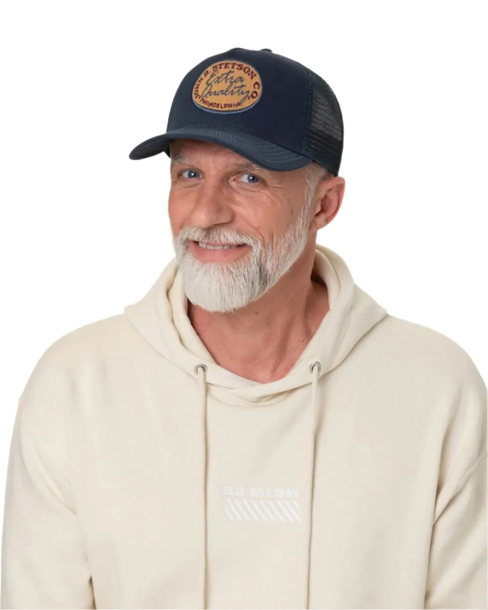 Stetson Vintage Brushed Twill Trucker Cap Trucker Snapback Caps