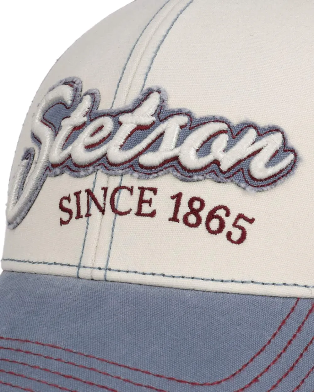 Stetson Vintage Distressed Baseball Cap Classic Country Hats