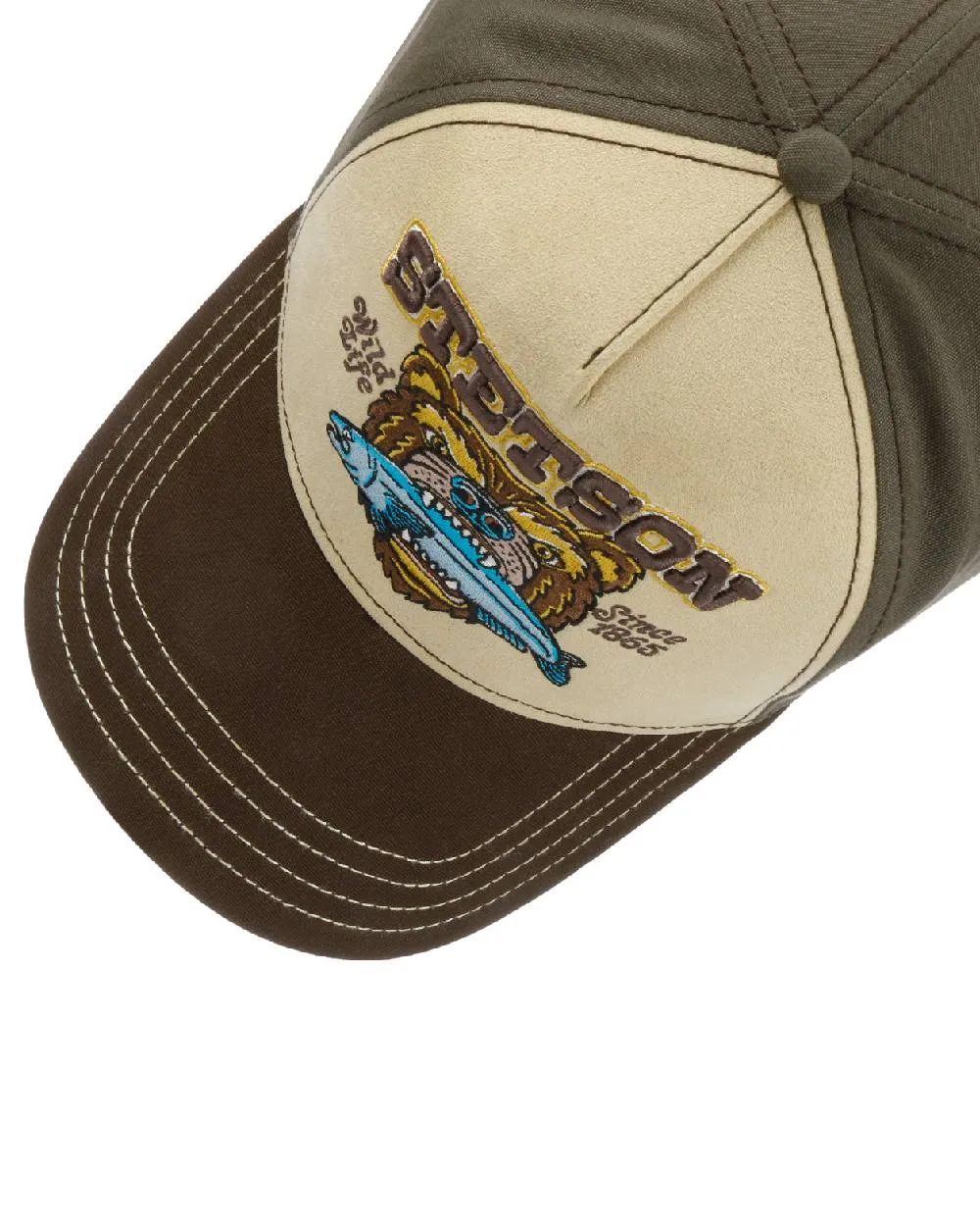 Stetson Wild Life Since 1865 Trucker Cap Trucker Snapback Caps