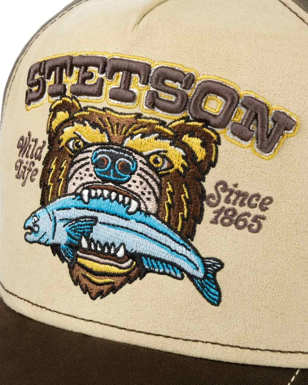 Stetson Wild Life Since 1865 Trucker Cap Trucker Snapback Caps