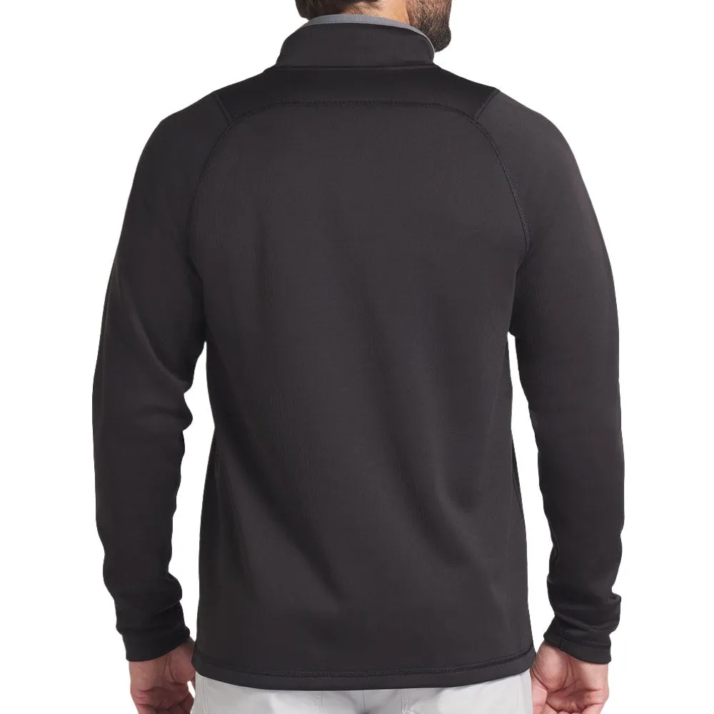 Great Value Puma Waffle Fleece 1/4 Zip Sweater - Puma Black