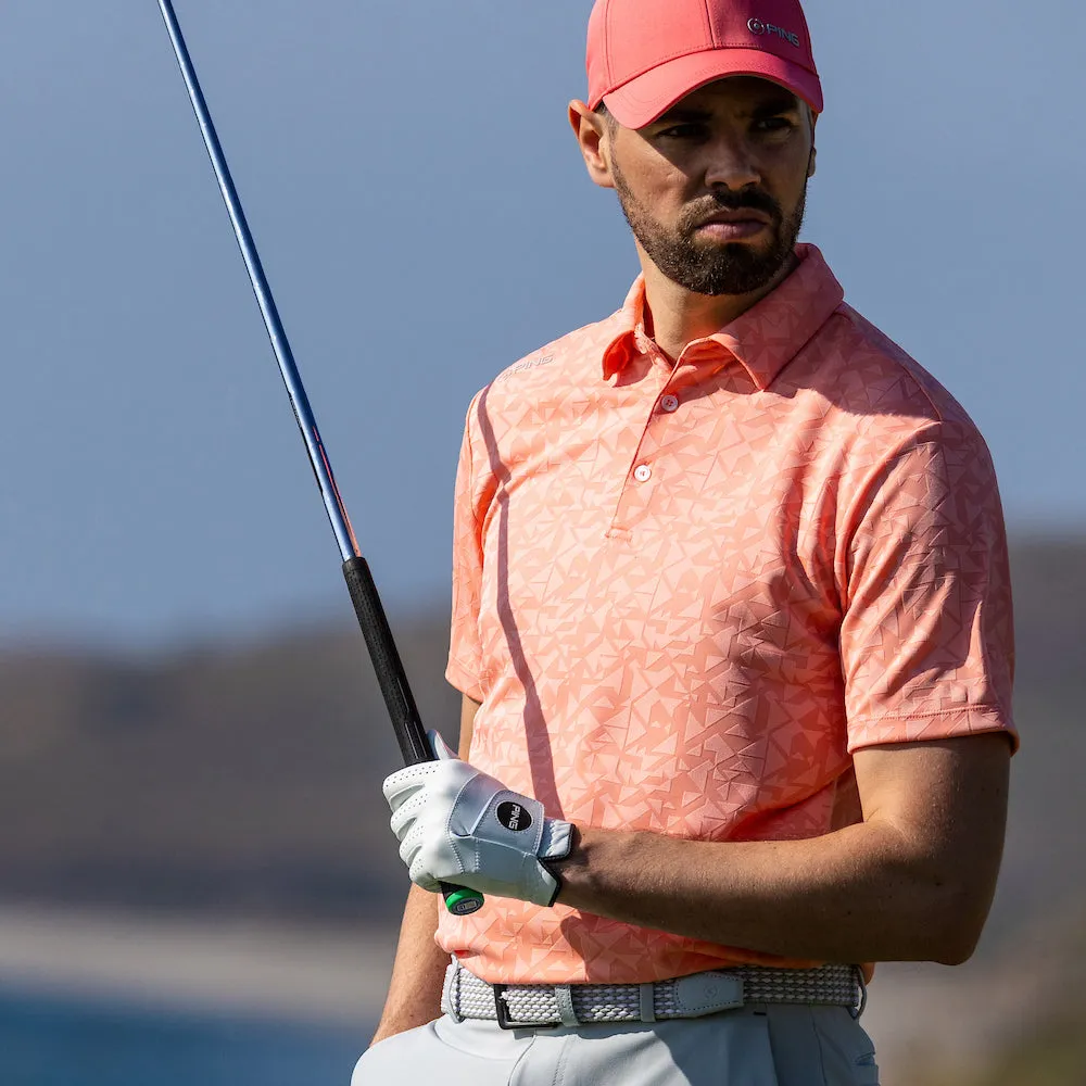 Footwear for the Fearless Ping Geo-Camo Polo Shirt - Desert Flower
