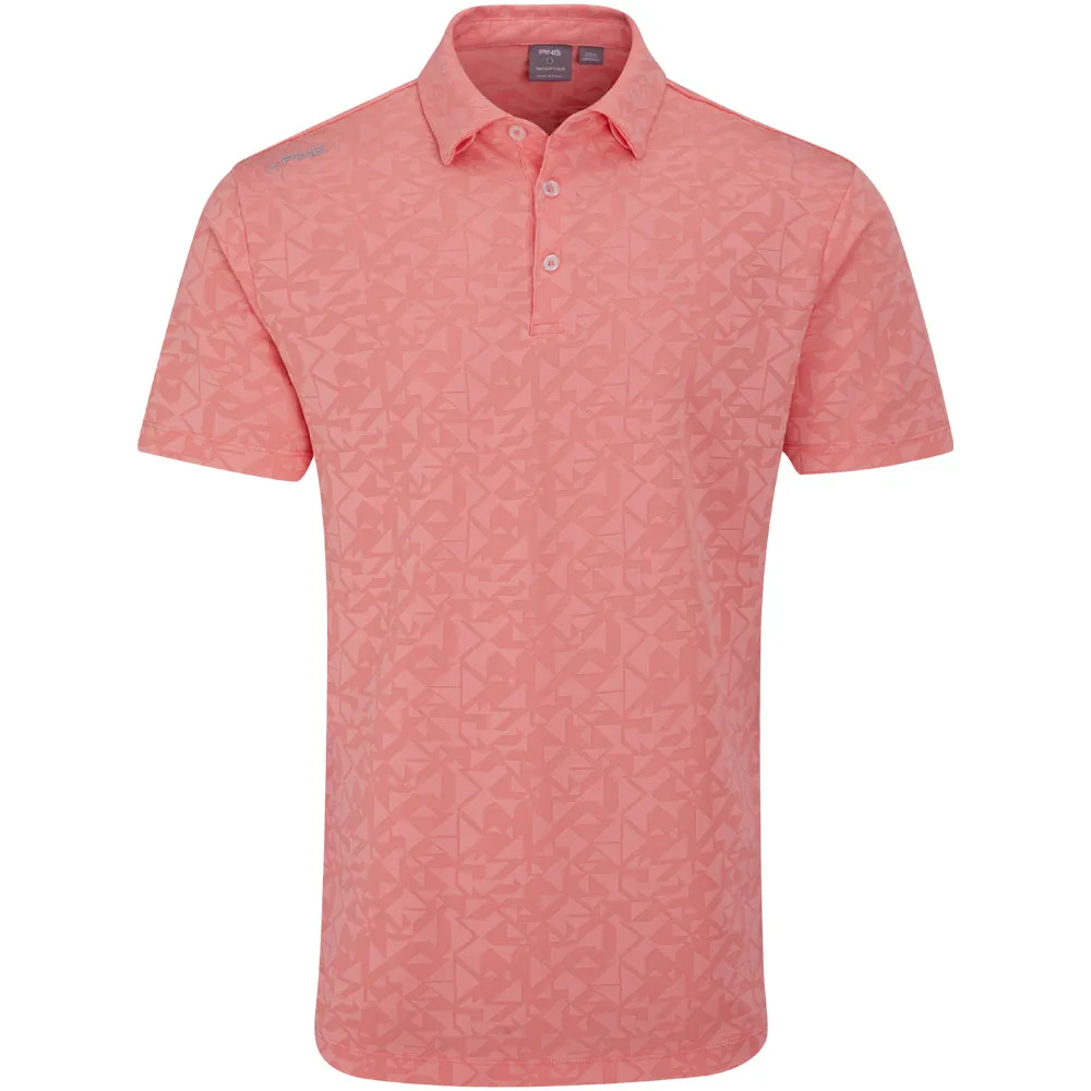 Ping Geo-Camo Polo Shirt - Desert Flower Confidence Starts Here