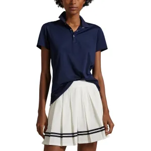 Rlx Ralph Lauren Women'S Tour Performance Golf Shirt- Navy Gear Up and Go Game-Changer Footwear