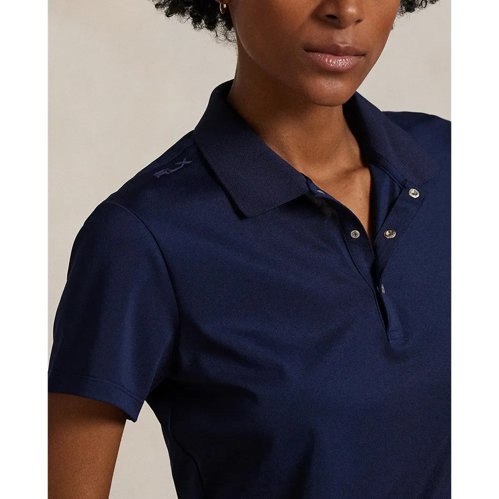 Rlx Ralph Lauren Women'S Tour Performance Golf Shirt- Navy Power Every Step Designed to Dominate