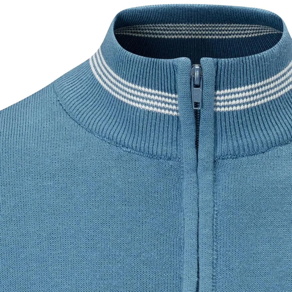 Step Out Boldly Stuburt Arctic Lined Sweater - Peacock