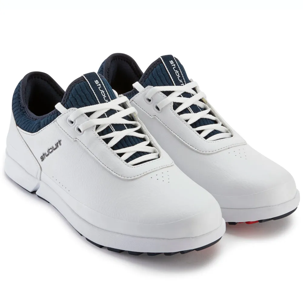 Stuburt Evolution Casual Spikeless Waterproof Shoes - White Game-Changer Footwear Winter Sale