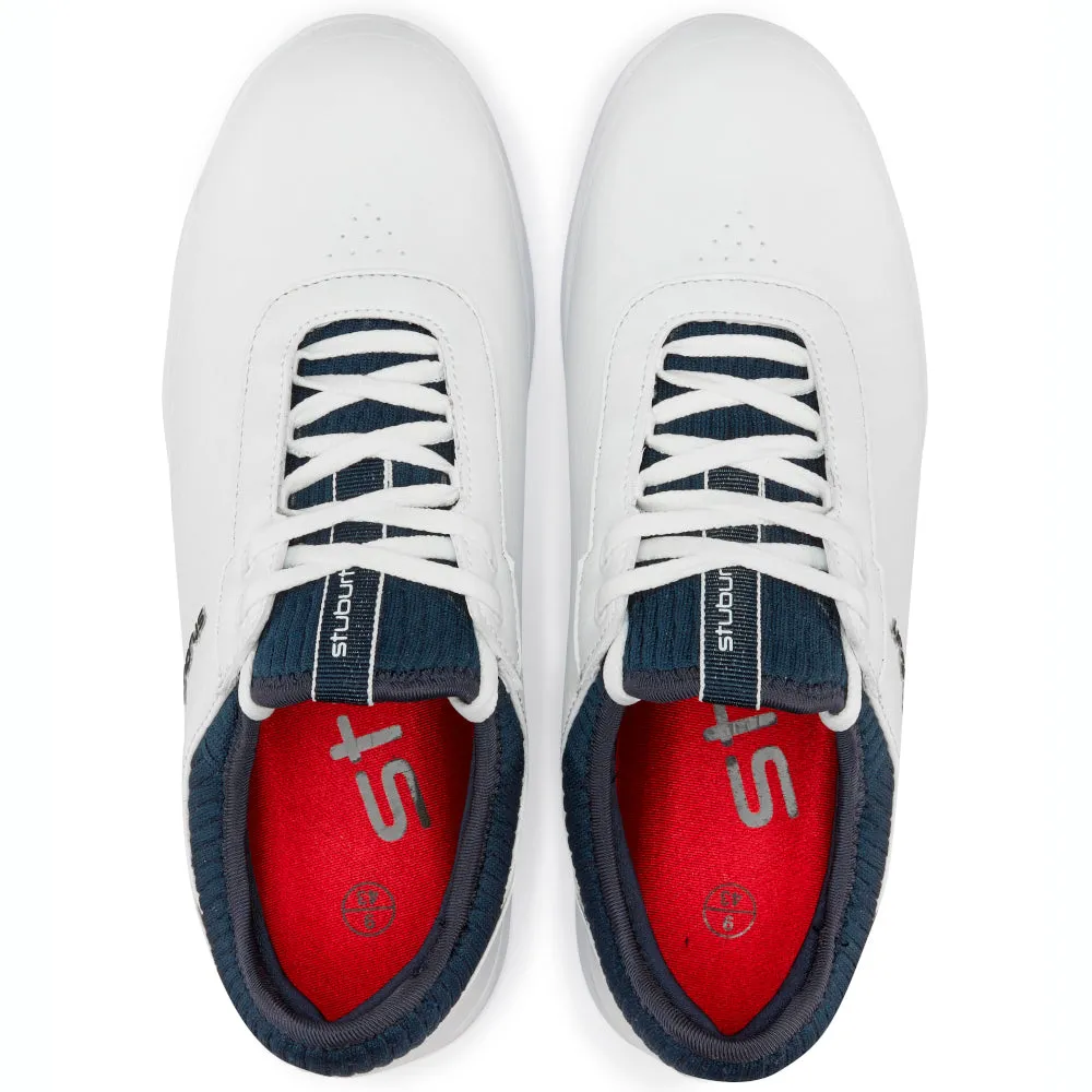 Power Every Step Stuburt Evolution Casual Spikeless Waterproof Shoes - White