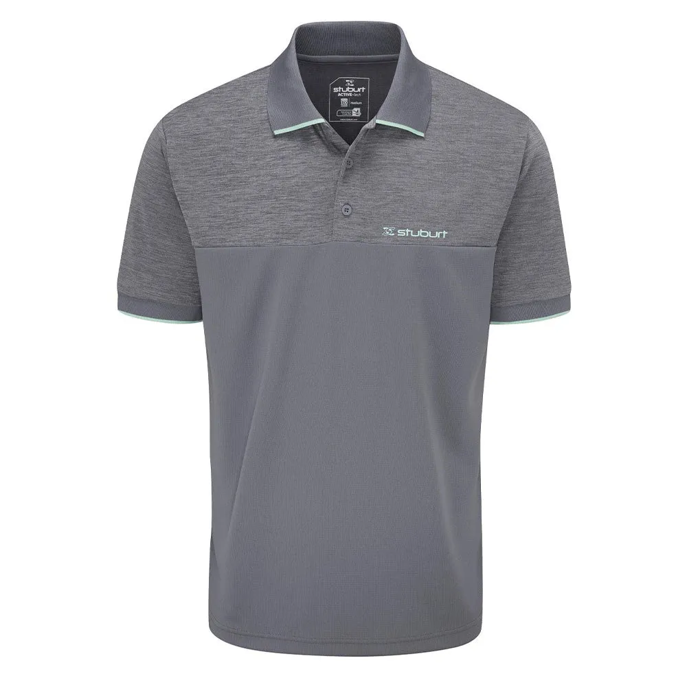 Stuburt Shipley Polo Shirt - Storm Marl No Limits, Just Style Born to Stand Out