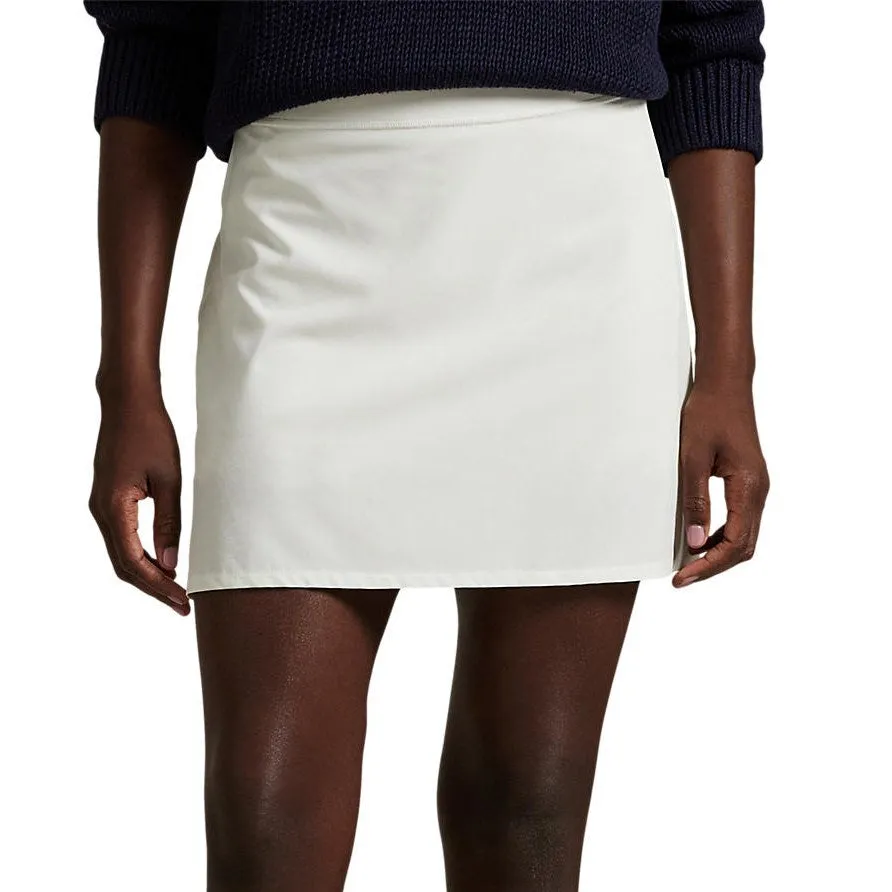 Rlx Ralph Lauren Women'S 17" Performance Aim Golf Skort - Creamic White Labor Day Sale Define Your Own Way