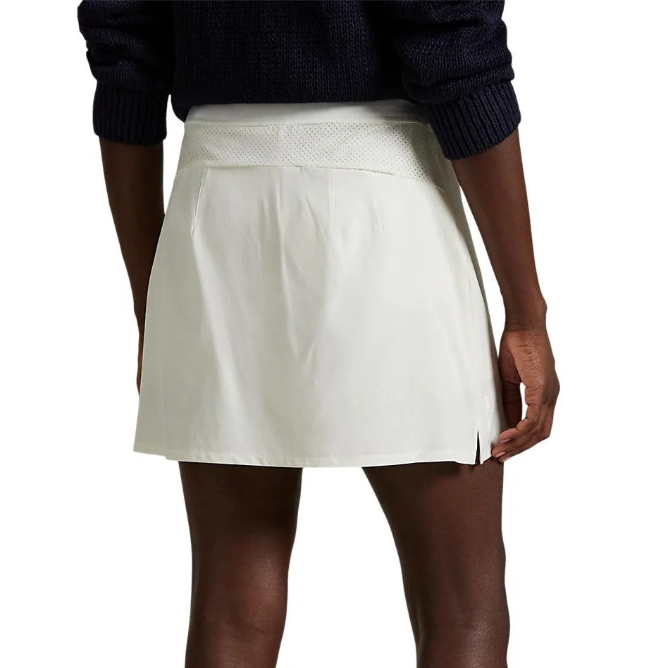 Rlx Ralph Lauren Women'S 17" Performance Aim Golf Skort - Creamic White Unleash Your Power Special Offer
