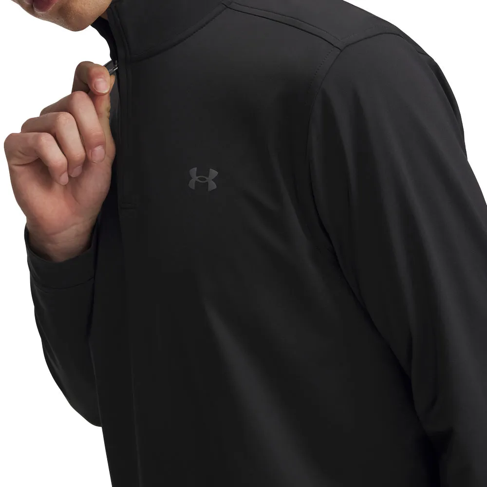 Under Armour Drive 1/4 Zip Pullover - Black/Castlerock Style Meets Power Black Friday Sale