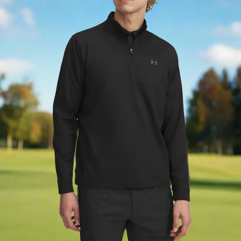 Break Boundaries Deal Of The Century Under Armour Drive 1/4 Zip Pullover - Black/Castlerock