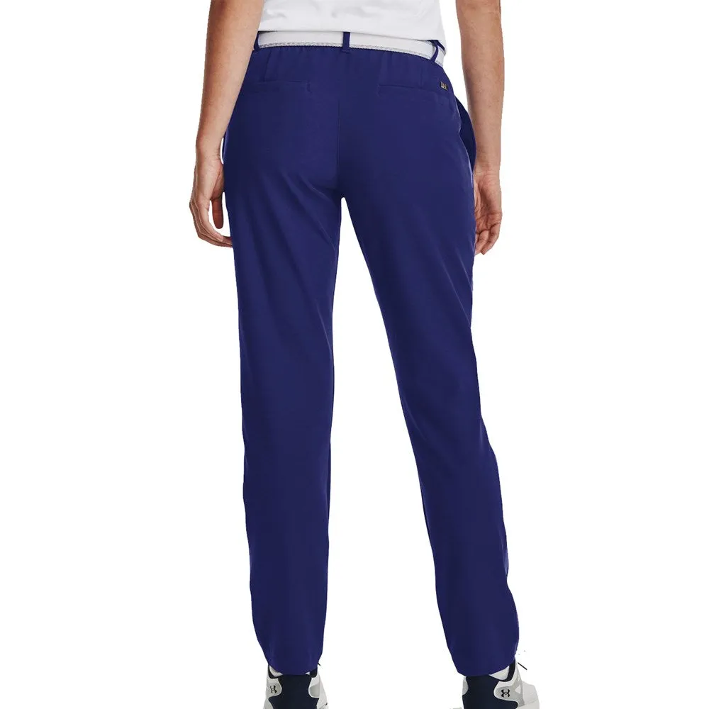Walk with Purpose Keep Going Strong Under Armour Women'S Links Golf Pants - Bauhaus Blue/Metallic Silver