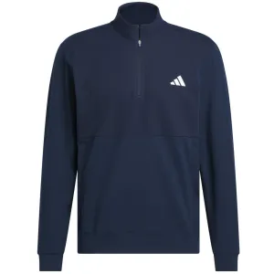 Exclusive Deal Halloween Sale Adidas Ultimate365 Tour 1/4 Zip Pullover - Collegiate Navy