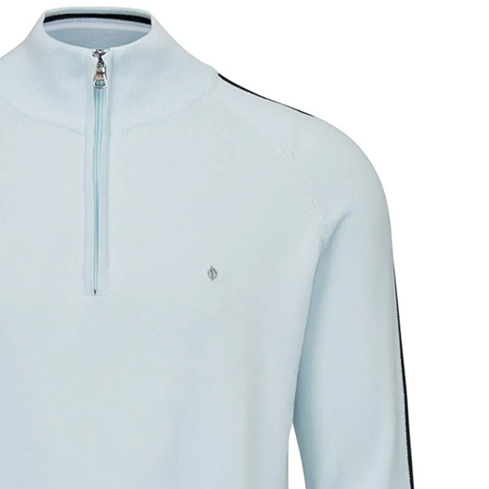 Oscar Jacobson Repton Pin Pullover - Cool Blue/Navy/White Walk with Power Be Unstoppable
