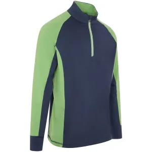 Special Offer Proquip Pro Tech 1/2 Zip Pullover - Navy/Green