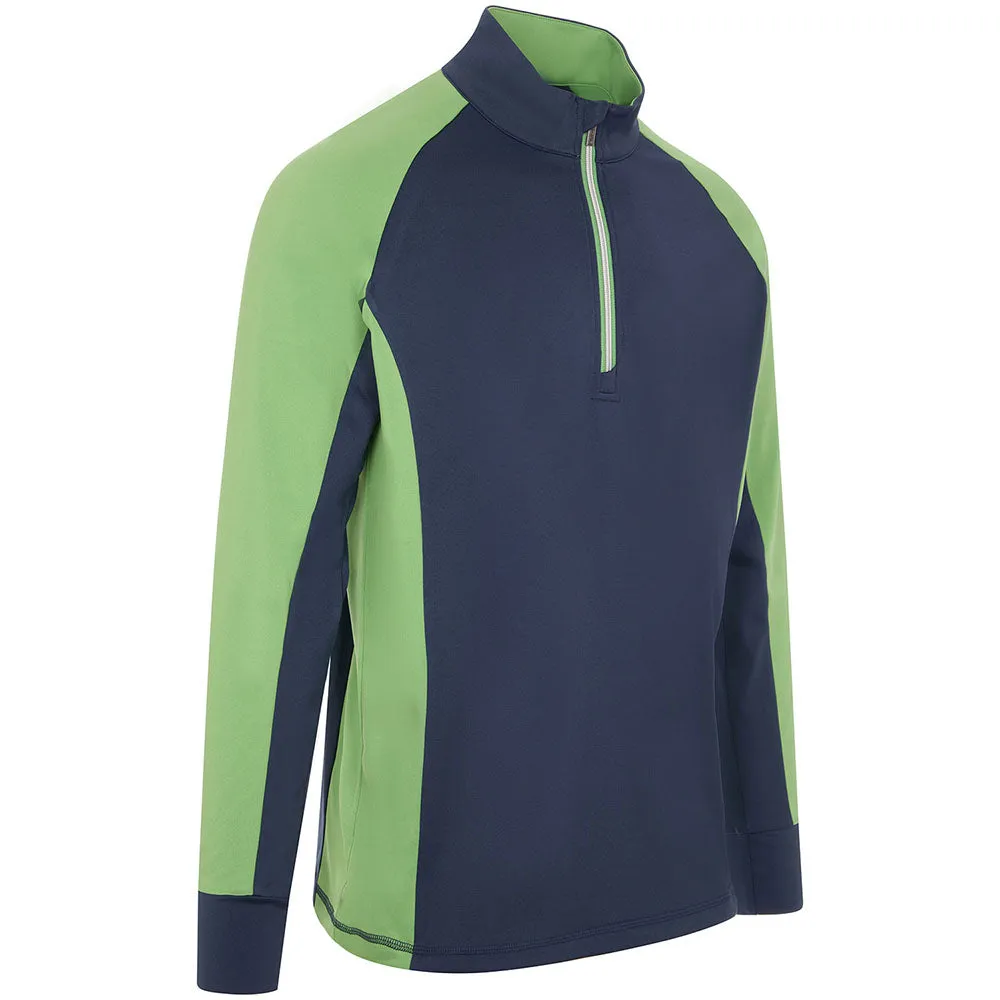 Special Offer Proquip Pro Tech 1/2 Zip Pullover - Navy/Green