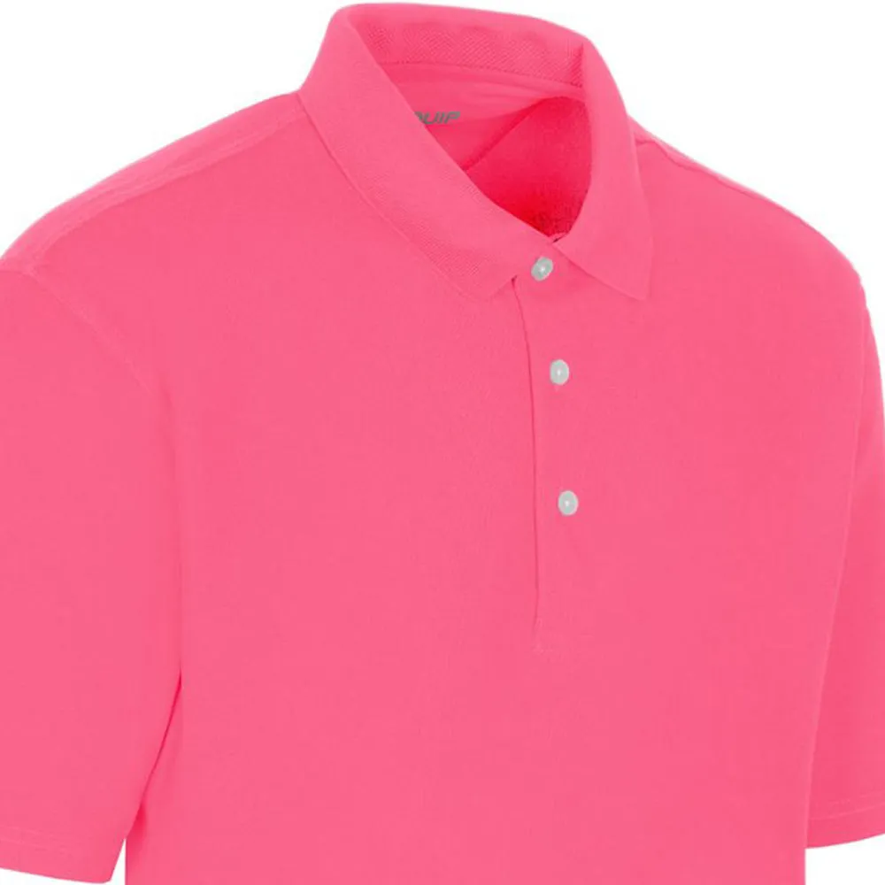 Proquip Pro Tech Plain Polo Shirt - Shocking Pink President's Day Sale Own the Streets