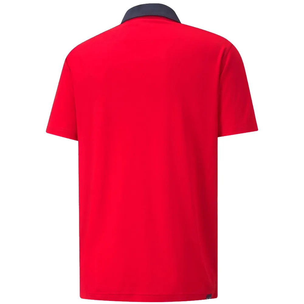 Walk Tall Flash Sale Puma Gamer Polo Shirt - Ski Patrol/Navy Blazer