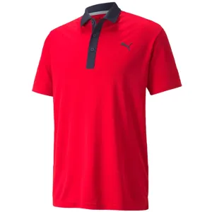 Confidence Starts Here Puma Gamer Polo Shirt - Ski Patrol/Navy Blazer