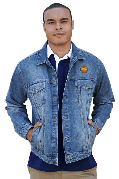 Roadie Denim Jacket Built for the Bold Confidence Starts Here