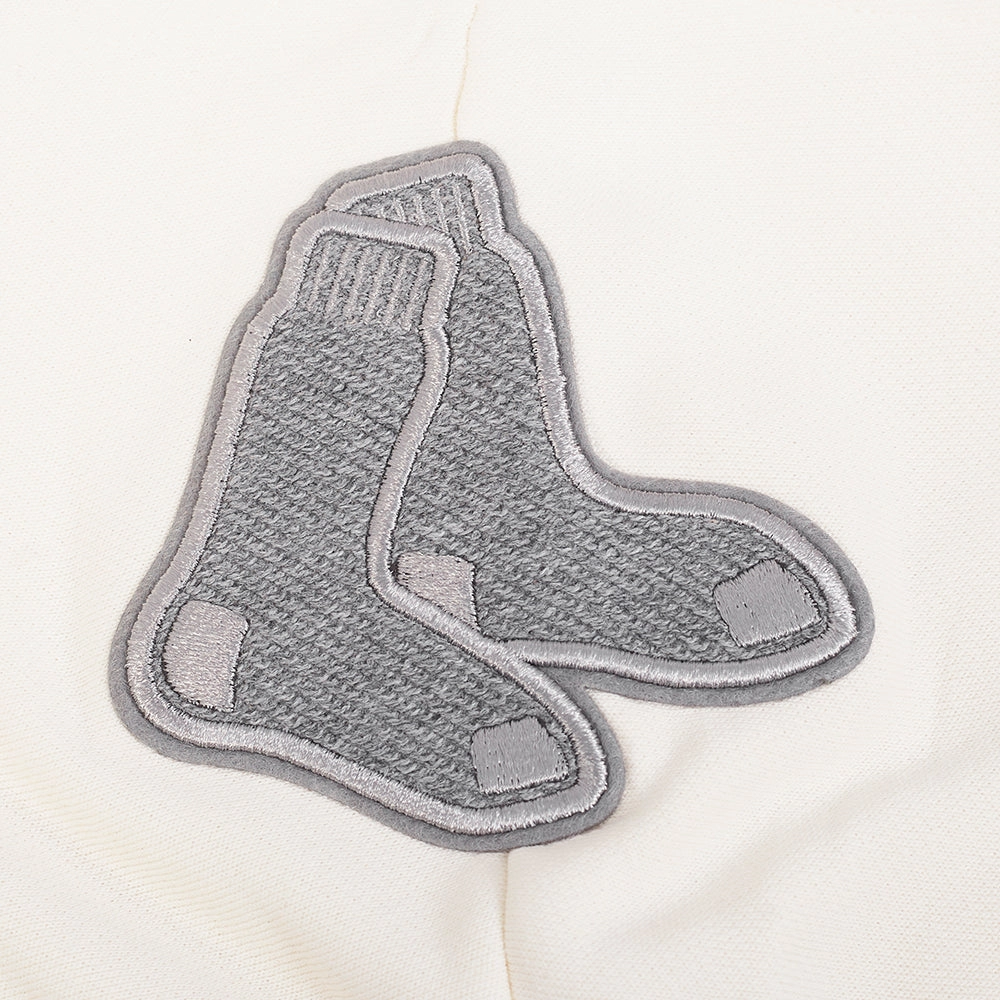 SUDADERA CON CIERRE MLB BOSTON RED SOX REVERSE FRENCH TERRY PARA MUJER