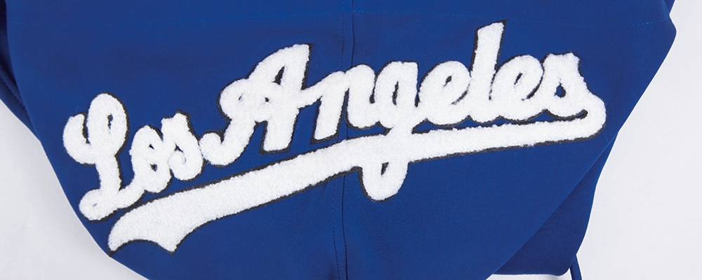 SUDADERA CON CIERRE MLB LOS ANGELES DODGERS CLASSIC CHENILLE
