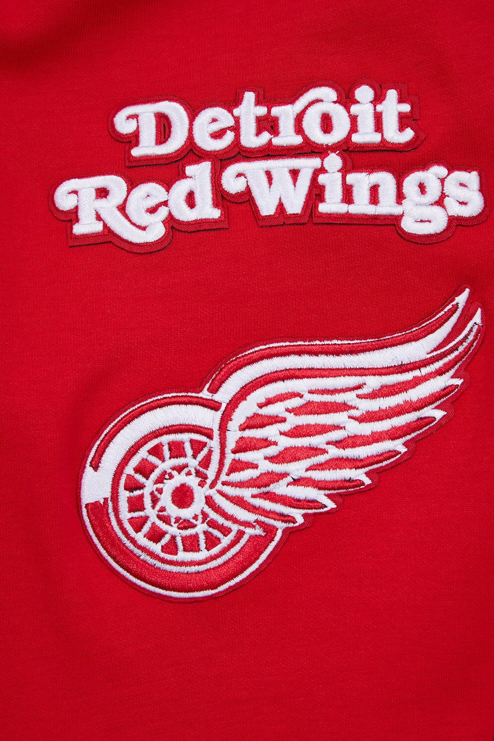 SUDADERA CON CIERRE NHL DETROIT RED WINGS CLASSIC CHENILLE