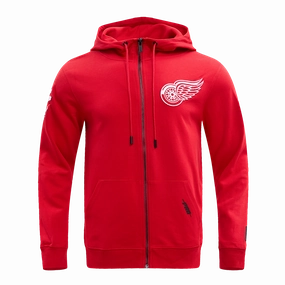 SUDADERA CON CIERRE NHL DETROIT RED WINGS CLASSIC CHENILLE