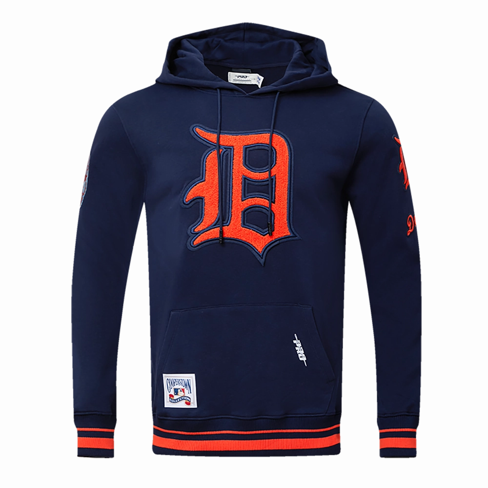 SUDADERA CON GORRO MLB DETROIT TIGERS RETRO CLASSICS