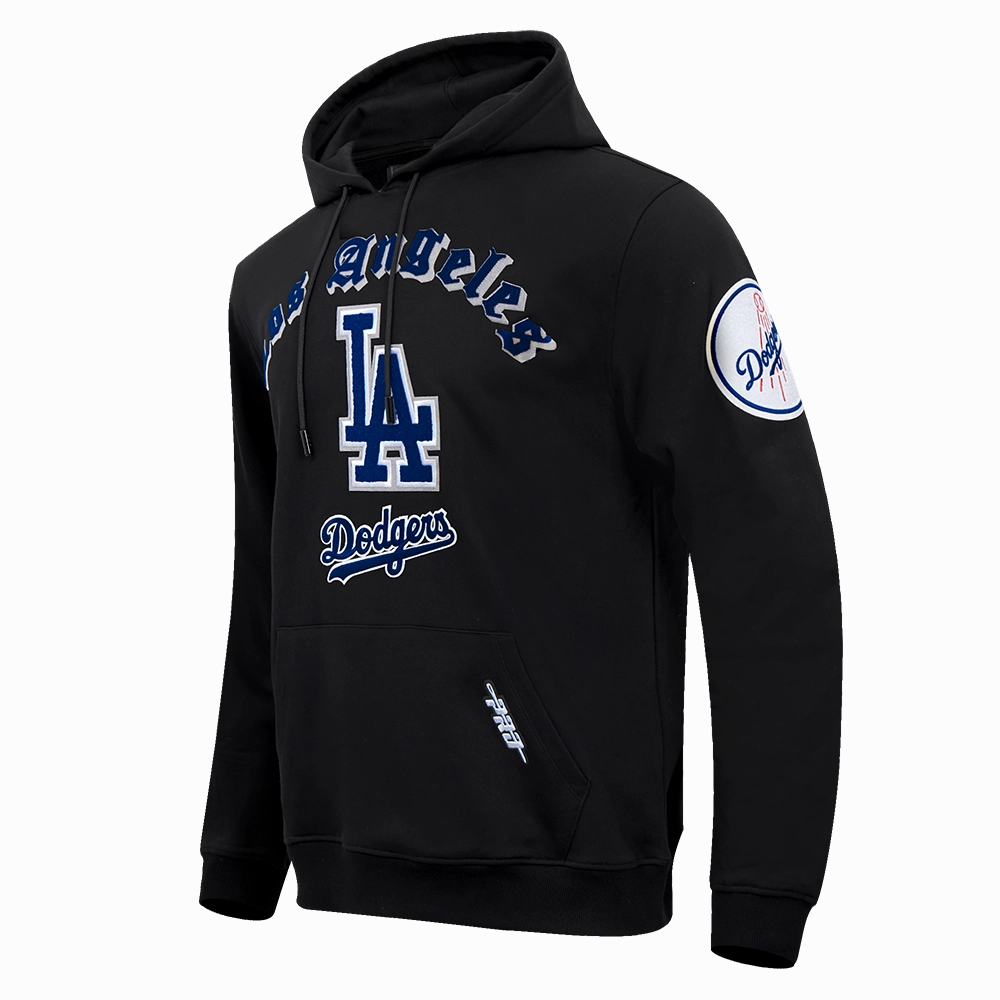 SUDADERA CON GORRO MLB LOS ANGELES DODGERS OLD ENGLISH