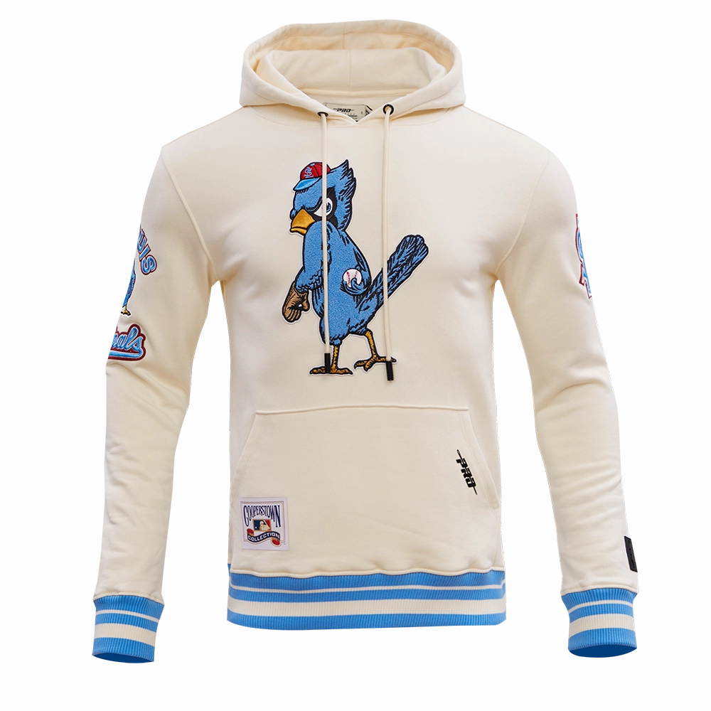 SUDADERA CON GORRO MLB ST. LOUIS CARDINALS RETRO CLASSICS
