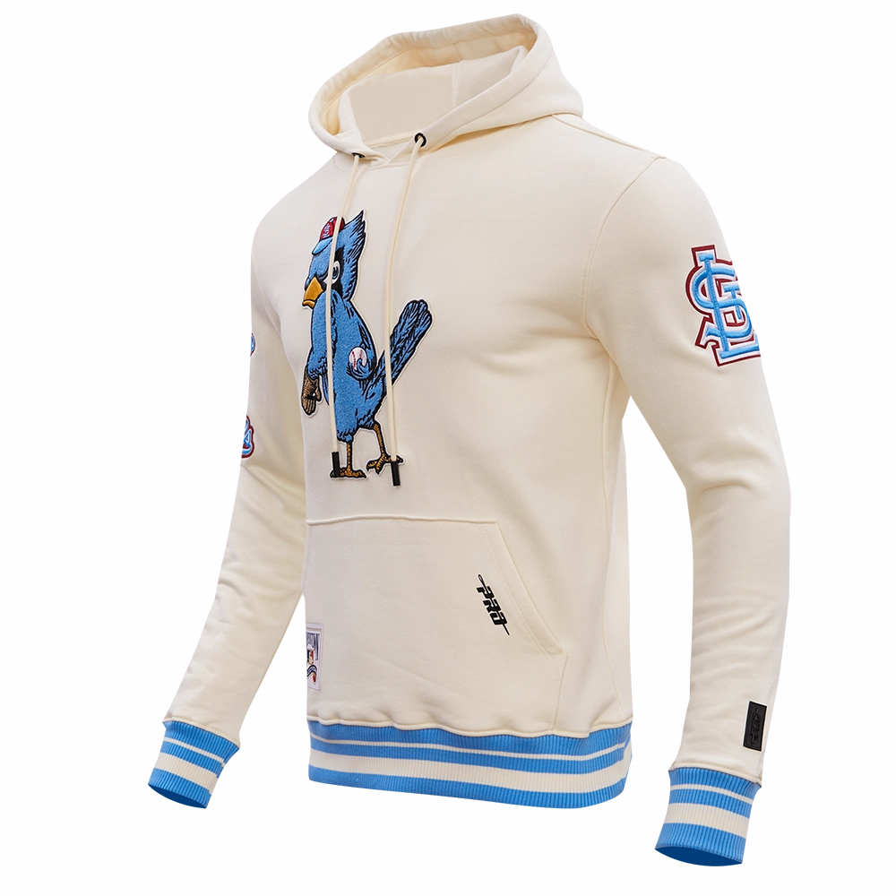 SUDADERA CON GORRO MLB ST. LOUIS CARDINALS RETRO CLASSICS