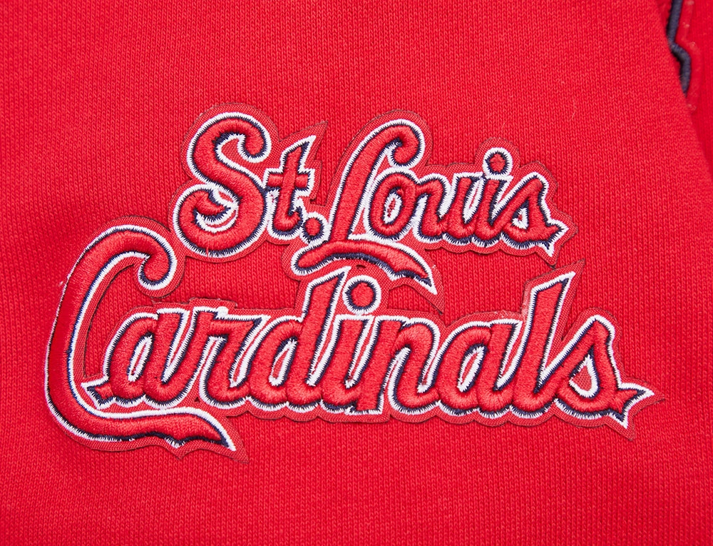 SUDADERA CON GORRO MLB ST. LOUIS CARDINALS SCRIPT TAIL