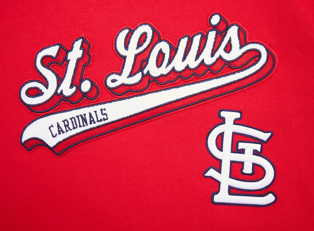 SUDADERA CON GORRO MLB ST. LOUIS CARDINALS SCRIPT TAIL