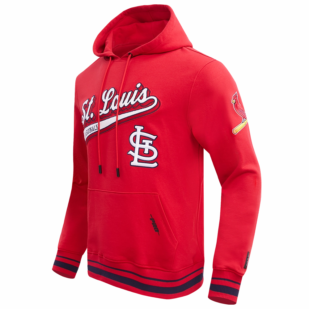 SUDADERA CON GORRO MLB ST. LOUIS CARDINALS SCRIPT TAIL