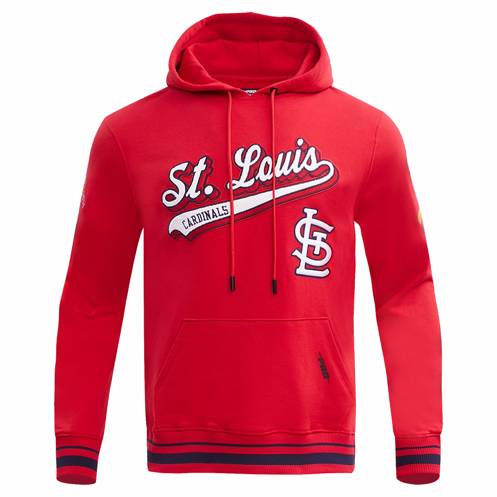 SUDADERA CON GORRO MLB ST. LOUIS CARDINALS SCRIPT TAIL