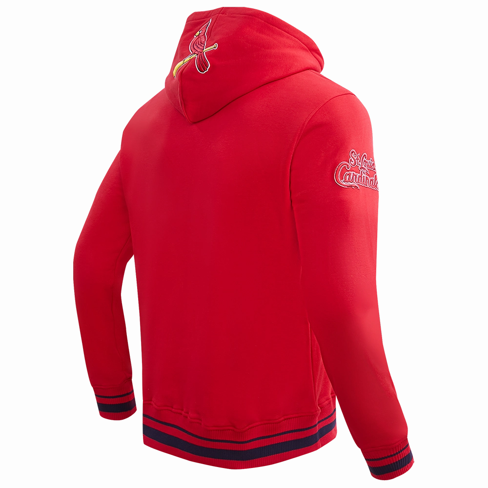 SUDADERA CON GORRO MLB ST. LOUIS CARDINALS SCRIPT TAIL