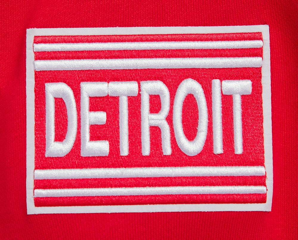 SUDADERA CON GORRO NHL DETROIT RED WINGS RETRO CLASSICS