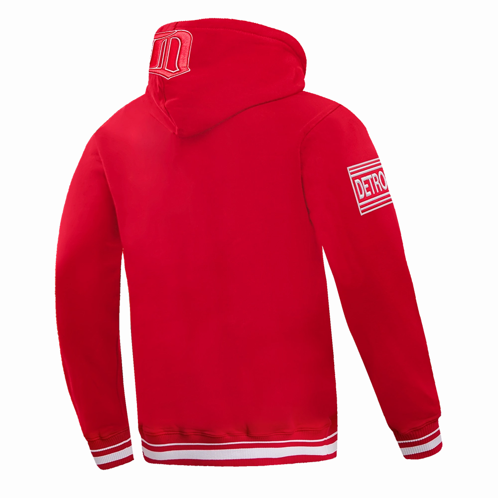 SUDADERA CON GORRO NHL DETROIT RED WINGS RETRO CLASSICS