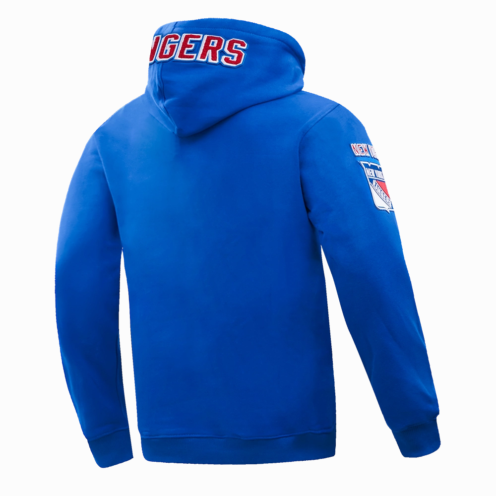 SUDADERA CON GORRO NHL NEW YORK RANGERS CLASSIC CHENILLE
