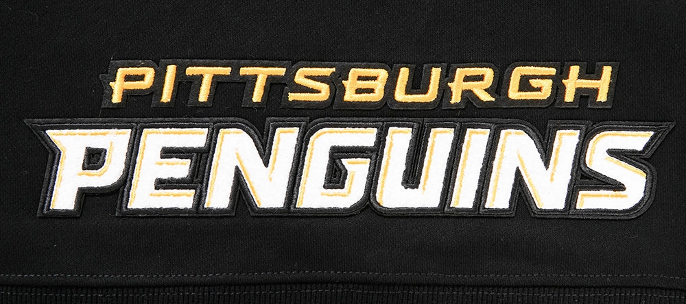 SUDADERA CON GORRO NHL PITTSBURGH PENGUINS CLASSIC CHENILLE PARA MUJER