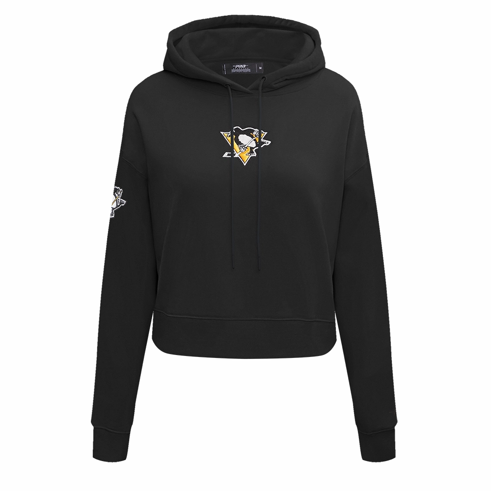 SUDADERA CON GORRO NHL PITTSBURGH PENGUINS CLASSIC CHENILLE PARA MUJER