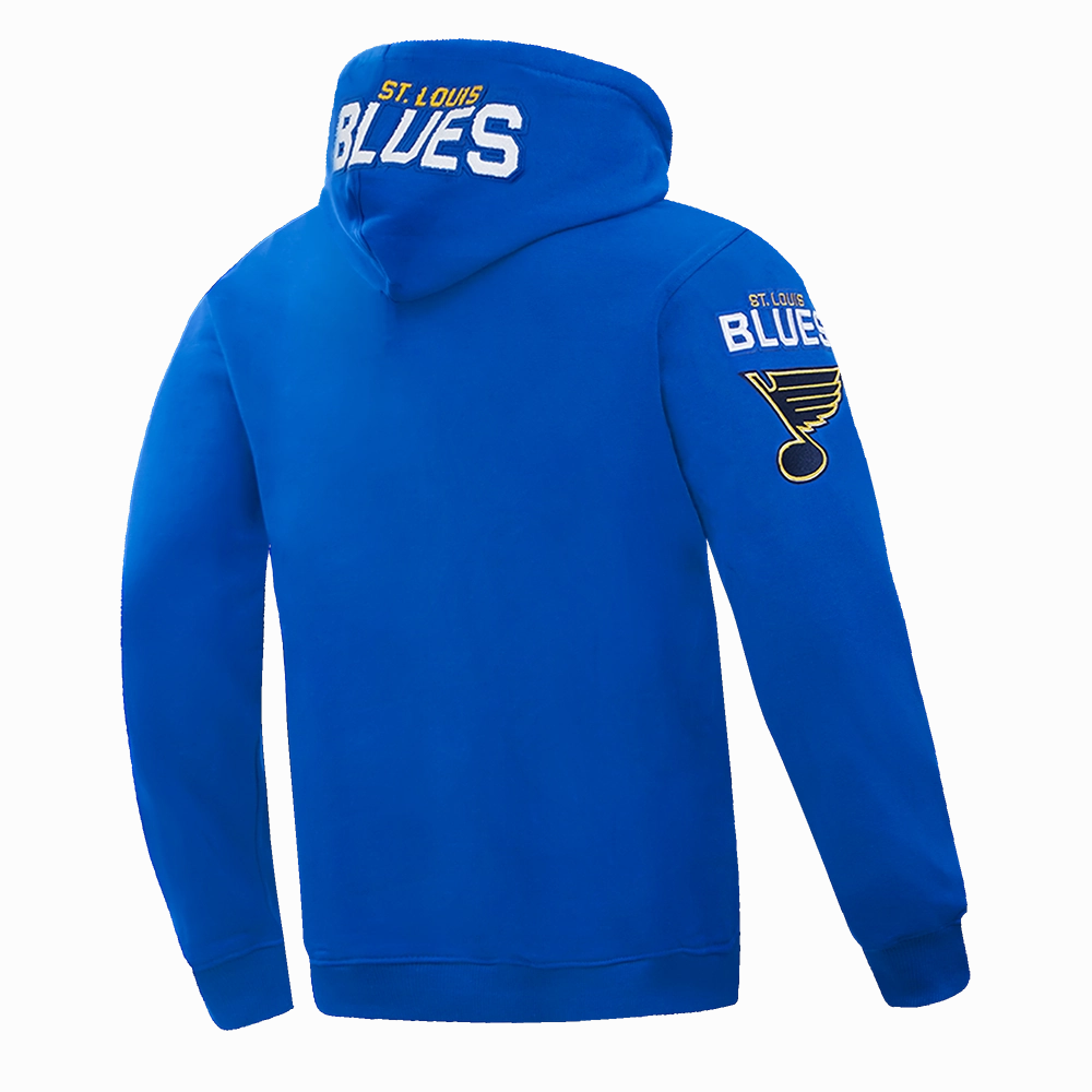 SUDADERA CON GORRO NHL ST. LOUIS BLUES CLASSIC CHENILLE
